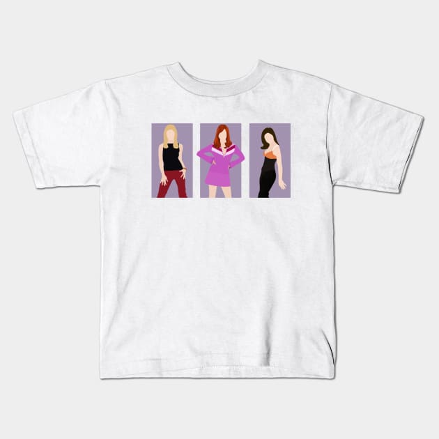 sarah michelle gellar´s characters Kids T-Shirt by aluap1006